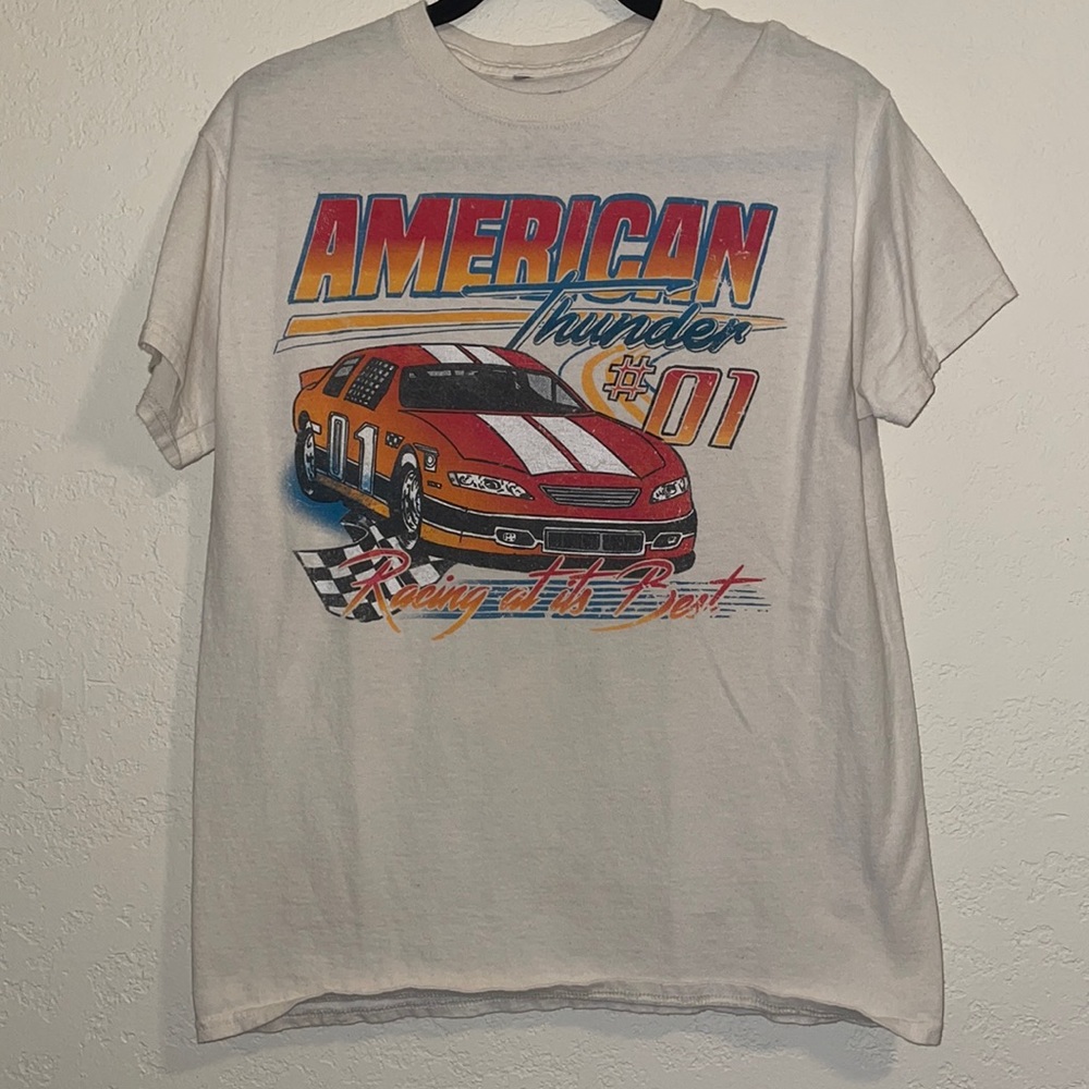 NATIVES OF THE WEEKEND racing graphic tshirt from PACSUN size medium